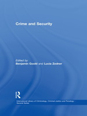 cover image of Crime and Security